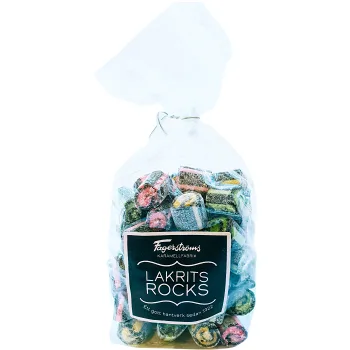 Lakrits Rocks 300g Fagerströms.