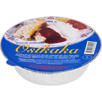 Småländsk Ostkaka 500g Vrigstad Ostkaksbageri.