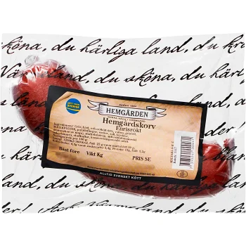 Hemgårdskorv 350g Hemgården.
