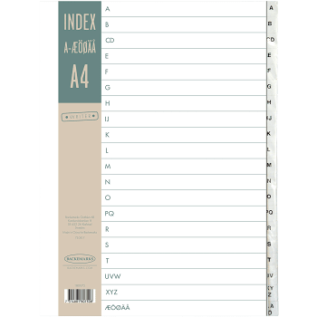 Register Plast A-ö 1st Writer.