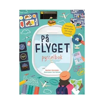 På flyget: Pysselbok.