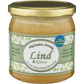Honung Lind &amp; klöver 500g Höglandets honung.