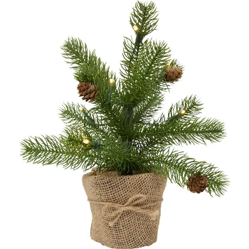 Dekorationsgran LED belysning 30cm ICA.