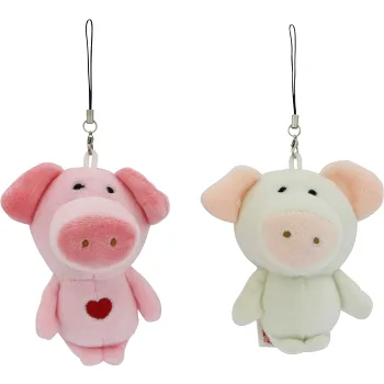 Gris m hjärta 16cm 1-p Festive.