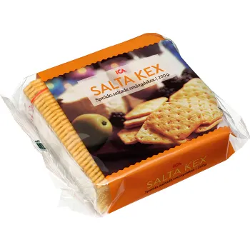 Kex salta 200g ICA.