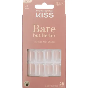 Bare-but-better Nails Nudies 1st KISS.