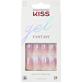 Gel Fantasy Nails Winter Sparks 24st KISS.