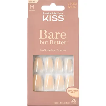 Bare-but-better Nails Embrace It 28st KISS.