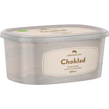 Glass Choklad Eko 500ml Järnaglass.