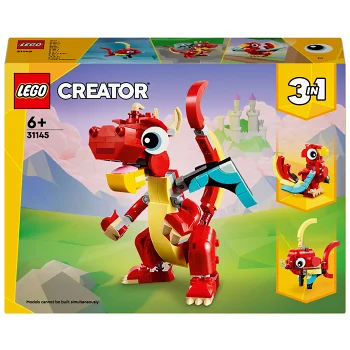 LEGO Creator Röd drake 31145.
