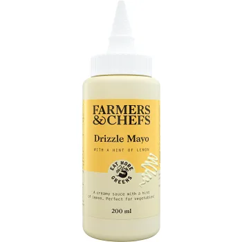 Mayo Drizzle Lemon 200ml Farmers &amp; Chefs.