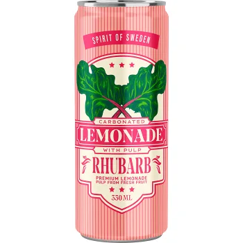 Lemonad Rabarber 33cl Spirit of Sweden.