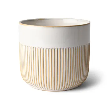 Kruka ljus höst 15cm.