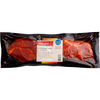 Grillskiva Karré BBQ ca 800g Allmans.