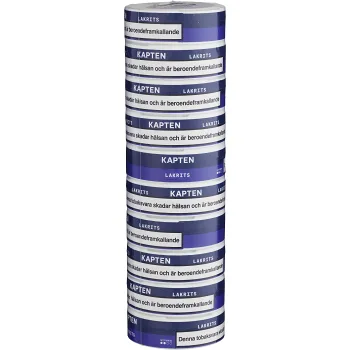 Vit Lakrits Stock Kapten.