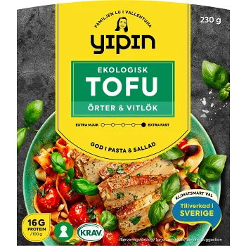 Tofu örtmarinerad Ekologisk 230g KRAV YiPin.