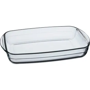 Ugnsform glas rektangulär 35x22cm ICA.