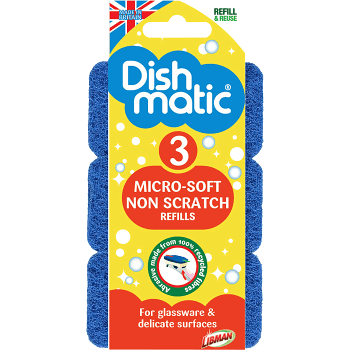 Refill Blå 3-p Dishmatic.