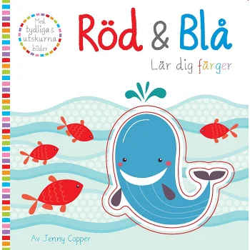 Röd och blå Lär dig färger.