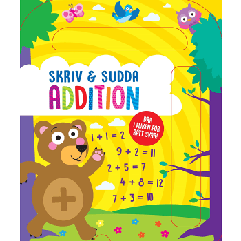 Skriv och sudda - Addition.