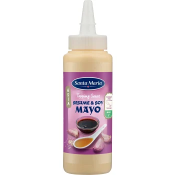 Topping Sauce Sesam Soy Mayo 250ml Santa Maria.