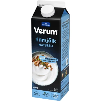 Hälsofil Naturell 4% 1000g Verum®.