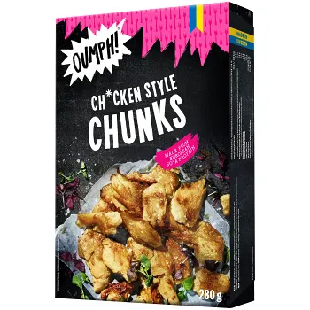 Ch*cken style chunks 280g Oumph.