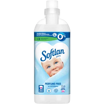Sköljmedel Perfume Free 1l Softlan.