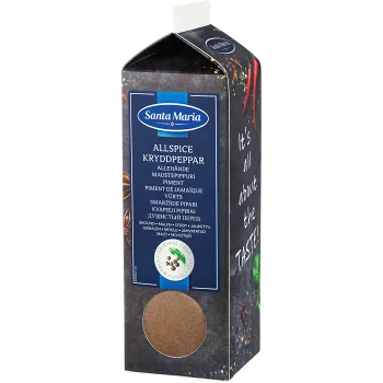 Kryddpeppar Malen 430g Santa Maria.