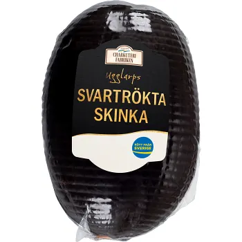 Skinka Svartrökt i skivor 14g Charkuterifabriken.