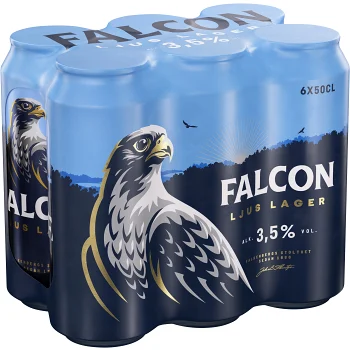 Öl Extra Brew 3,5% 50cl 6-p Falcon.