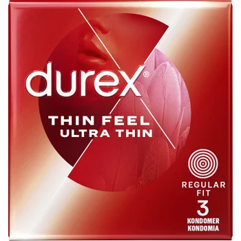 Kondomer Thin Feel Ultra Thin 3-p Durex.