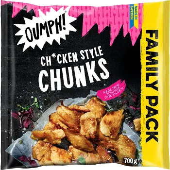Ch*cken style chunks 700g Oumph.