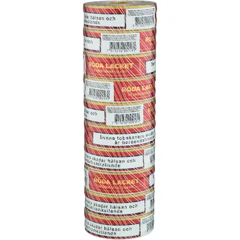 Lössnus Stock Röda lacket.