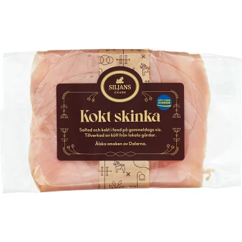 Kokt Skinka Skivad 100g Siljans Chark.