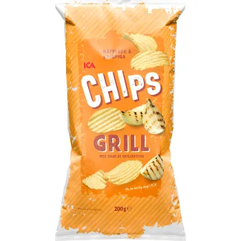Chips Grill 200g ICA.