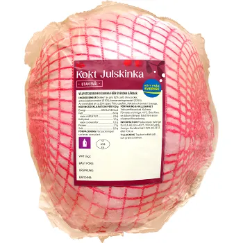Julskinka Färsk Kokt utan svål ca 1kg ICA.