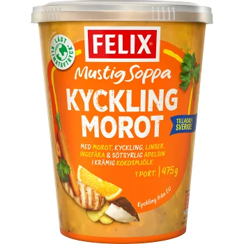 Kyckling Morotssoppa 475g Felix.