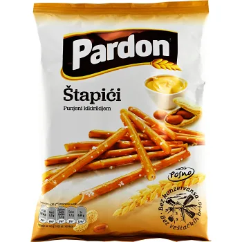 Salta Pinnar med Jordnötspinnar 100g Pardon.