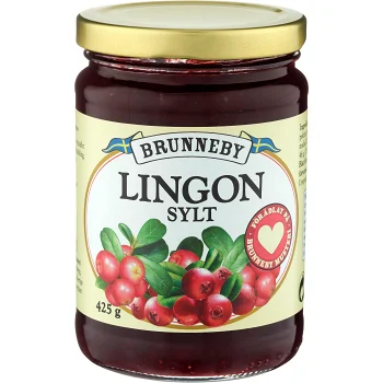 Lingonsylt 425g Brunneby.
