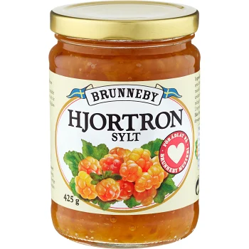 Hjortronsylt 425g Brunneby.