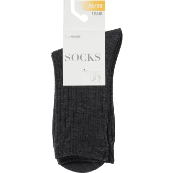 Socka 1p Abisko mörkgrå 39/41 mywear.