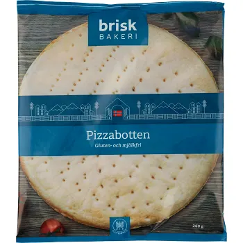 Pizzabotten Gluten- laktosfri 260g brisk.
