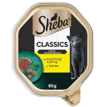 Kattmat Kyckling 85g Sheba.