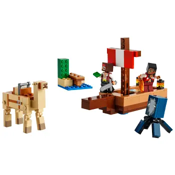 LEGO Minecraft Piratskeppsresan 21259.