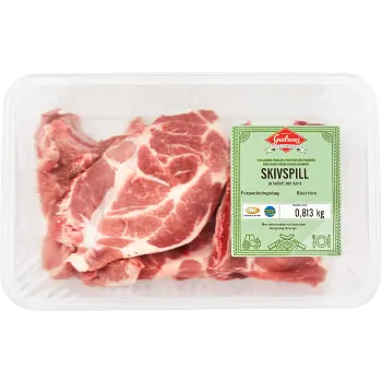 Skivspill ca 800g Gudruns.