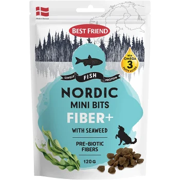 Hundsnacks Mini Bits Fiber+ 120g Best friend.