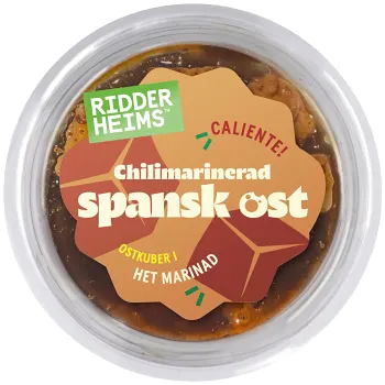 Chilimarinerad Spansk Ost 130g Ridderheims.