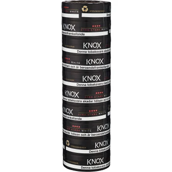 Xtra Stark White Stock Knox.