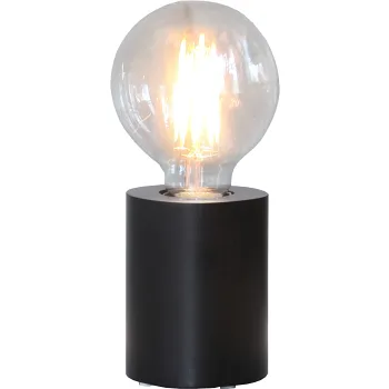 Lampfot E27 Tub svart 1st Star Trading.